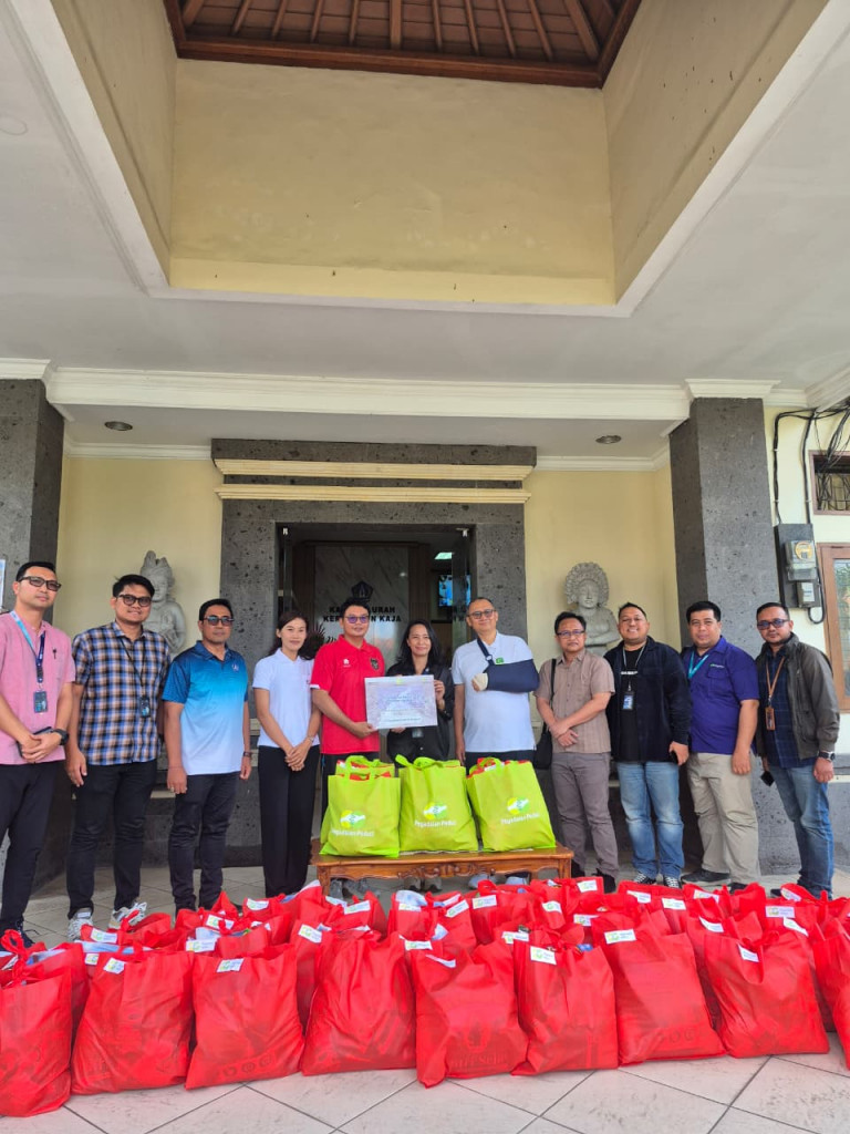 Kelurahan Kerobokan Kaja Gelar Penggalangan Donasi untuk Warga Terdampak Banjir